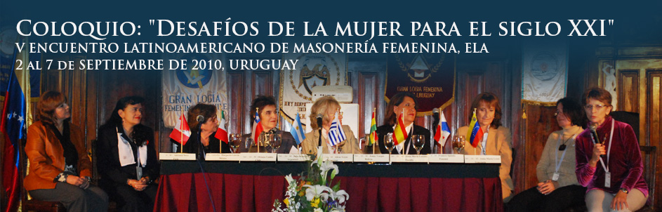 Coloquio: IV Encuentro Latinoamericano de Masonería Femenina